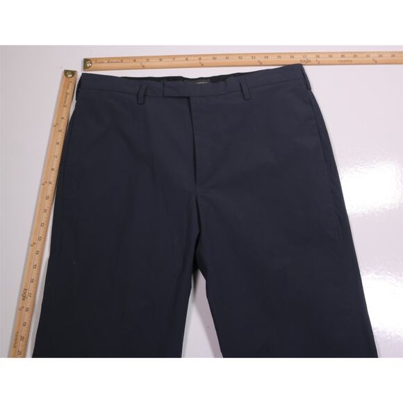 Banana Republic Vintage 2001 Navy Blue Dawson Relaxed Fit Performance Pants 34 - Picture 4 of 6